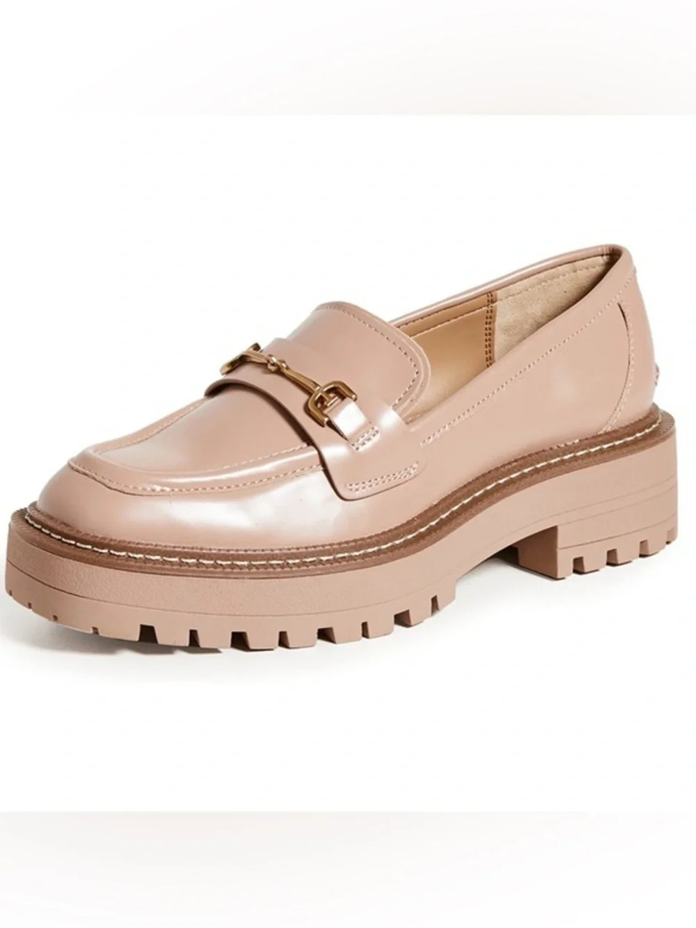 Sam Edelman Laurs Lug Sole Loafer in Blush